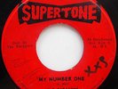 The Paragons MY NUMBER ONE Killer Rocksteady on SUPERTONE Rare 45