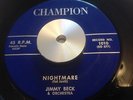 JIMMY BECK, Nightmare/Fiesta 45 RPM CHAMPION 1010 (EX)