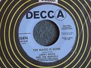 NORTHERN SOUL 45 Larry Davis The Magic Is Gone Decca 32474 Promo M- HEAR MP3