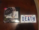 Death Grips Government Plates Vinyl WITH License Plate
