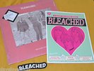 BLEACHED LP WELCOME THE WORMS BLACK WHITE VINYL COMIC BOOK PATCH LIMITED EDITION