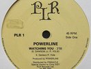 POWERLINE Watching You 7 Inch rare UK disco jazz funk PLR 45 RPM vinyl LISTEN