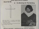 Black Gospel 45 - Sister Mary Morris - Working On The Building - Ken-Yatta - VG+