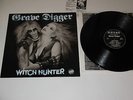 GRAVE DIGGER - WITCH HUNTER - 1985 GERMAN VINYL ALBUM LP - NICE COPY (METAL)