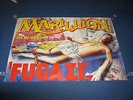 MARILLION - FUGAZI - ORIGINAL GIANT UK PROMO POSTER