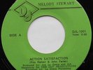 MELODY STEWART Action satisfaction VG++ CANADA ORIG 1980 DJ 1001 FUNK DISCO 45