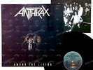 Anthrax - Among The Living Europe LP 1987 + Innerbag //6