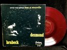 Dave Brubeck/Paul Desmond-Jazz At Storyville-Fantasy 3-8-RED VINYL 10 INCH