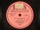 Jack Pleis Ah Ri Rung / Rosanna Promo Sample Copy 78 Record Decca E-