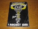 MOTORHEAD OZZY OSBOURNE - HEAVE METAL HOLOCAUST - 1981 TOUR PROGRAMME (PROMO)