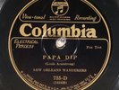 78 RPM -- New Orleans Wanderers, Columbia 735, E+ / EE+  Jazz