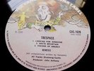 GENESIS Trespass 1972 UK CHARISMA - LARGE HATTER - LYRIC INSERT - NEAR MINT