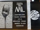 TOOTH and NAIL early LA punk comp GERMS Controllers NEGATIVE TREND w/ inner