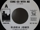 Gloria Jones 45 Come Go With Me Northern Soul Demo on Uptown WLP Del Vikings