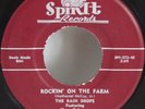 Rain Drops 45 Rockin' On The Farm Rare R&B Doo Wop on Spin It Elroy Coleman