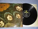 THE BEATLES  rubber soul 1966 UK  MONO PRESS-BLACK & YELLOW PARLOPHONE- V/G+