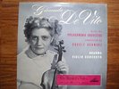 Rare De Vito Brahms Violin Concerto HMV ALP in Nice Condition