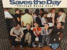 Through Being Cool by Saves the Day (Vinyl) Limited 2014 Tour Press, Blue marble