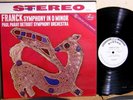 MERCURY SR 90285 Franck Symphony Paul Paray WLP PROMO RFR1 RFR1 VG++ TO NM
