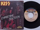 KISS 'Christine Sixteen / Shock Me' 1977 French 7