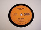 JACK SCOTT Rare 78rpm CANADA ONLY on Carlton C-493 