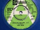 PERCY MILEM STATESIDE 45 DEMO,CRYING BABY,BABY,BABY.1966,NORTHERN SOUL