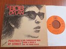 BOB DYLAN Positively 4th Street French Pic Sleeve PS 45 7