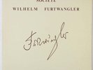 FURTWANGLER RICHARD STRAUSS WORKS FURTWANGLER SOCIETE SOCIETY 2LP SWF7902/6 NM