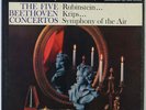 RUBINSTEIN BEETHOVEN THE FIVE PIANO CON. RCA LIVING STEREO ED.1 5LP LSC-6702 NM