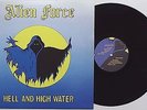 Alien Force - Hell And High Water LP Zeyking Brats 1980s Denmark Heavy Metal