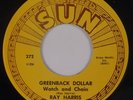 RAY HARRIS: Greenback Dollar / Foolish Heart SUN Rockabilly SUPER NM 45 