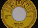 CARL PERKINS: Glad All Over / Lend Me Your Comb SUN Rockabilly 45 NM-