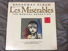 Les Miserables Orginal Broadway Cast Album w/Insert 2 Records Great condition