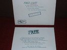 FREE Free Live LP 1971 ISLAND 1st Press + INNER STUNNING EXAMPLE