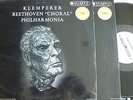 KLEMPERER / BEETHOVEN symphony no 9  / COLUMBIA SAX 2276-7