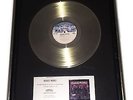 THE VILLAGE PEOPLE ORIGINAL GOLD LABEL RECORD JACQUES MORALI MACHO MAN FRAMED