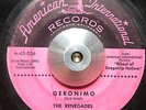 SURF 45 The Renegades - Geronimo / Charge (American International) Kim Fowley