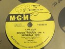 78 RPM  5 Red Caps  MGM  Boogie Woogie on a Saturday Nite