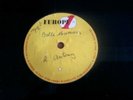 Rare disque 78 tours 30 cm  Radio acétate richard Anthony / Jean poiret ( brel )