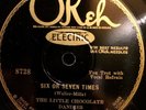Okeh 8728 CHOCOLATE DANDIES That's How I Feel Today 1929 78 rpm Fats Waller E+/E
