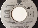 GENESIS - That's All / Takin' It All Too Hard - RARE GUATEMALA PRESS / Dideca 45