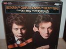 CSA 2501 PERLMAN & ASHKENAZY    BEETHOVEN SONATAS   1978 LONDON FFRR 5LP BOX NM+
