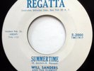 WILL SANDERS & DUPREES 45 Summertime / I'm Movin In VG++ Doo Wop ORIGINAL e7951