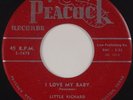 LITTLE RICHARD: I Love My Baby / Maybe I’m Right PEACOCK Rare BLUES R&B 45 Hear