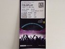 Coldplay ticket Sunday 19th June