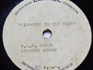 7'' ACETATE   LEONARD COHEN Diamonds In The  Mine ORIGINAL 45  ULTRA  RARE  ?? ?