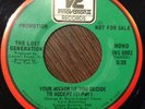 THE LOST GENERATION Your Mission 45, Rare Modern XO Soul Innovation II Promo