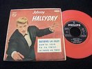 EP JOHNNY HALLYDAY RETIENS LA NUIT VINYLE ROSE ESPAGNE
