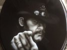 LEMMY KILMISTER MOTORHEAD One Off Airbrushed Custom Memorial Toilet Seat