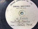 PATRICK WARD Mother Machree DEMO DISC 78 RPM IRISH FOLK TRAD TENOR PORTLAOISE